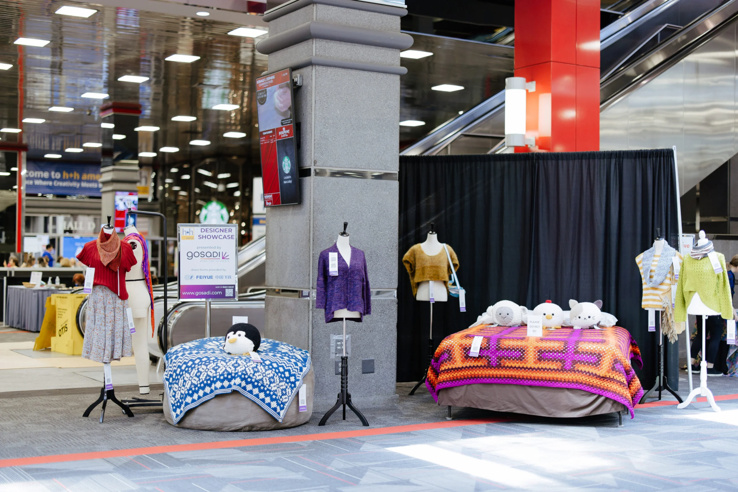 The gosadi Designer Showcase at h+h Americas 2024