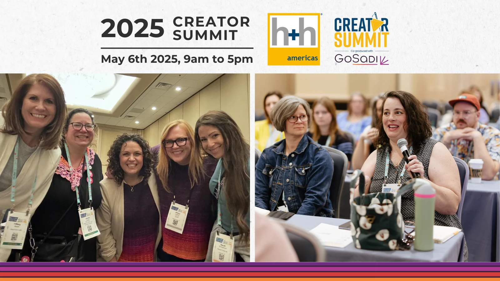 Join Us at the GoSadi Creator Summit 2025 at h+h americas